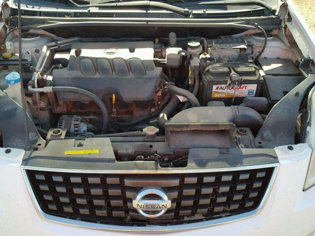 3N1AB61E68L685229 - 2008 NISSAN SENTRA 2.0 WHITE photo 7