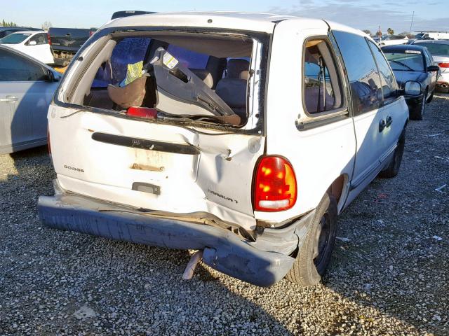 2B4GP25G7YR586030 - 2000 DODGE CARAVAN WHITE photo 4