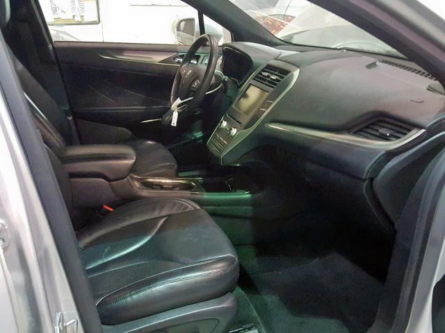 5LMCJ1A99FUJ23920 - 2015 LINCOLN MKC SILVER photo 5