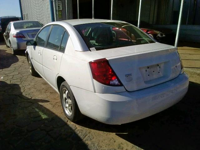 1G8AJ52F23Z146622 - 2003 SATURN ION LEVEL WHITE photo 3