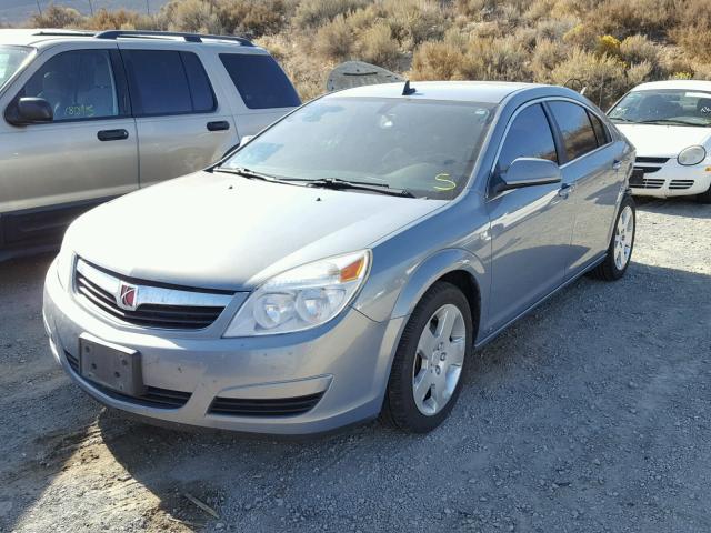 1G8ZS57B89F178037 - 2009 SATURN AURA XE BLUE photo 2