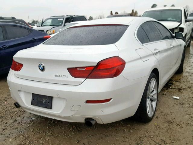 WBA6A0C56DDZ03571 - 2013 BMW 640 I WHITE photo 4
