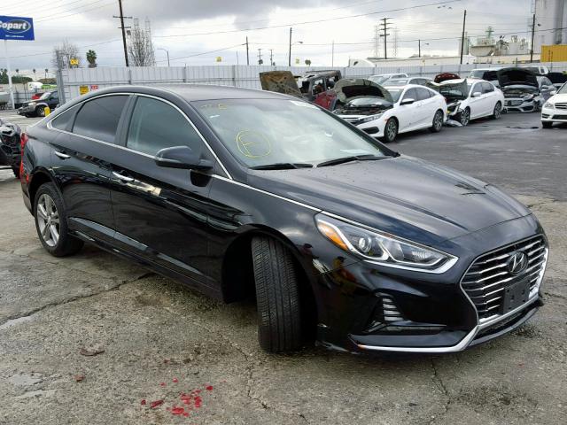 5NPE34AF7JH643652 - 2018 HYUNDAI SONATA SPO BLACK photo 1