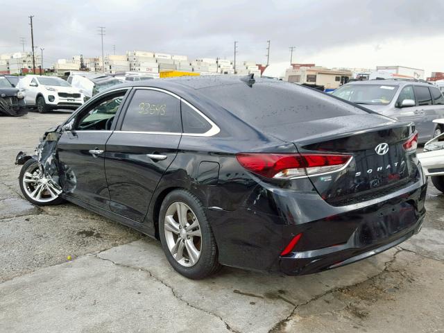 5NPE34AF7JH643652 - 2018 HYUNDAI SONATA SPO BLACK photo 3