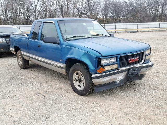 1GTFC29R4VE523935 - 1997 GMC SIERRA C25 TEAL photo 1