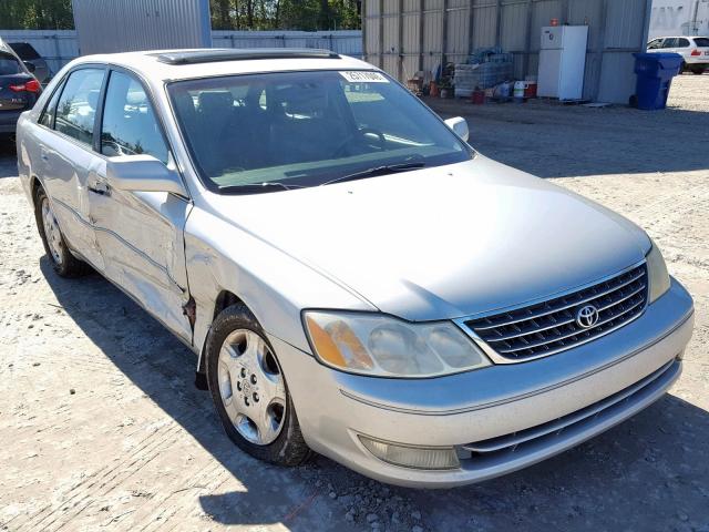 4T1BF28BX3U336059 - 2003 TOYOTA AVALON XL SILVER photo 1