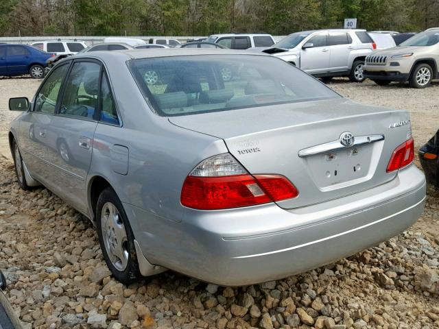 4T1BF28BX3U336059 - 2003 TOYOTA AVALON XL SILVER photo 3