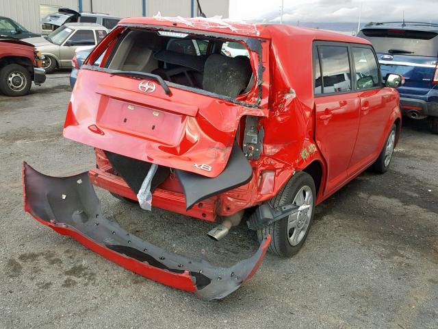 JTLZE4FE7DJ036615 - 2013 TOYOTA SCION XB Қызыл фото 4