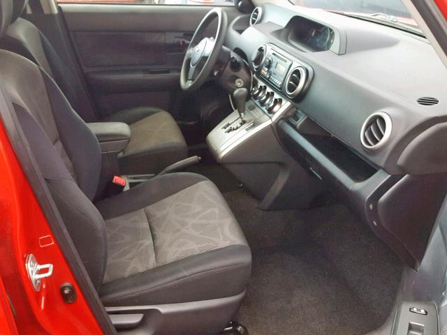 JTLZE4FE7DJ036615 - 2013 TOYOTA SCION XB Қызыл фото 5