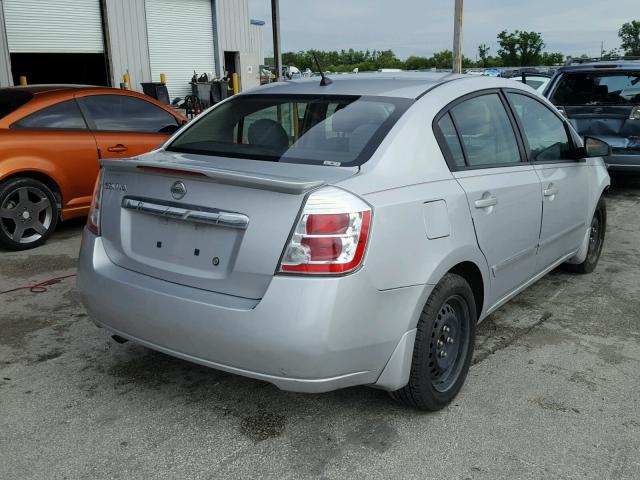 3N1AB6AP2BL674270 - 2011 NISSAN SENTRA 2.0 SILVER photo 4