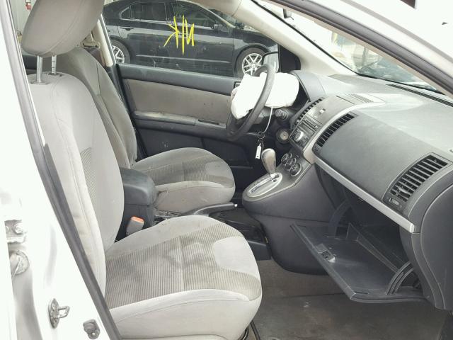 3N1AB6AP2BL674270 - 2011 NISSAN SENTRA 2.0 SILVER photo 5