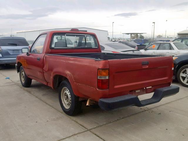 4TARN81A2RZ181329 - 1994 TOYOTA PICKUP 1/2 RED photo 3