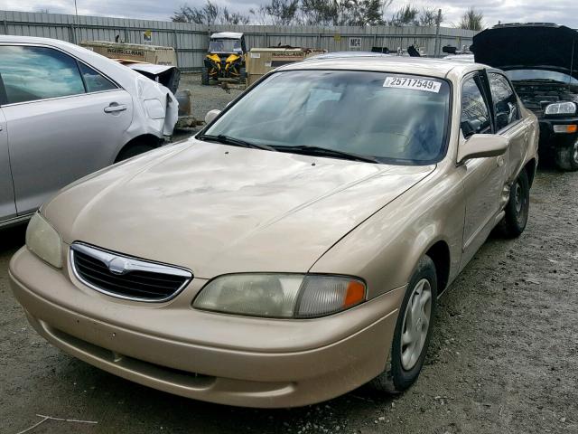 1YVGF22CXX5839225 - 1999 MAZDA 626 ES BEIGE photo 2