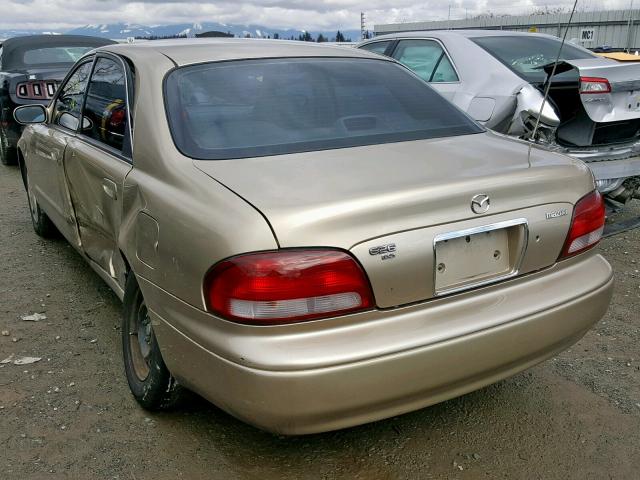 1YVGF22CXX5839225 - 1999 MAZDA 626 ES BEIGE photo 3