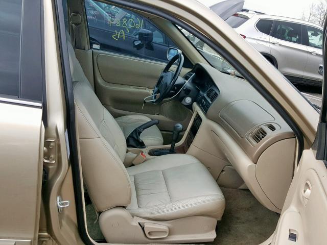 1YVGF22CXX5839225 - 1999 MAZDA 626 ES BEIGE photo 5