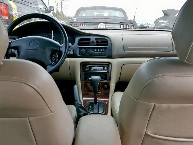 1YVGF22CXX5839225 - 1999 MAZDA 626 ES BEIGE photo 9