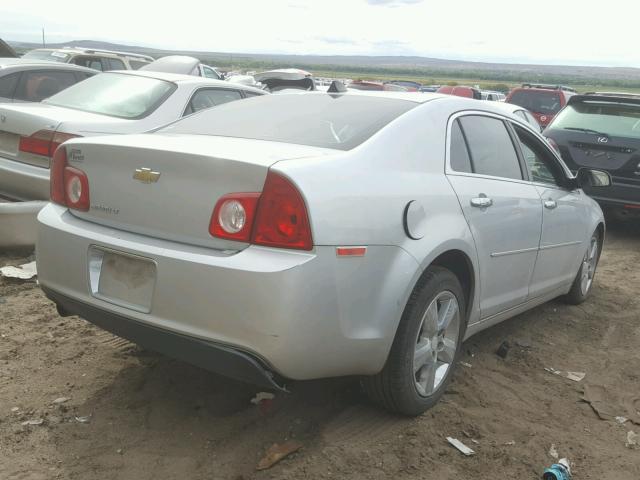 1G1ZD5EU4CF179092 - 2012 CHEVROLET MALIBU 2LT SILVER photo 4