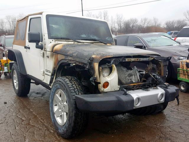 1J4AA2D11AL224226 - 2010 JEEP WRANGLER S WHITE photo 1