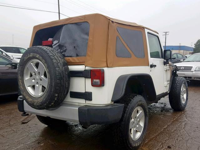 1J4AA2D11AL224226 - 2010 JEEP WRANGLER S WHITE photo 4