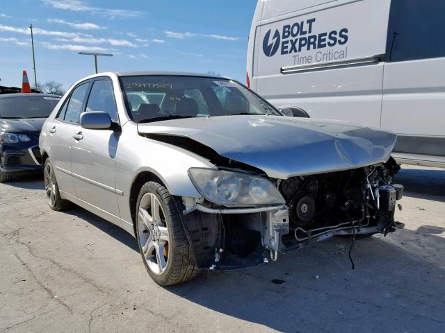 JTHBD182410029283 - 2001 LEXUS IS 300 SILVER photo 1