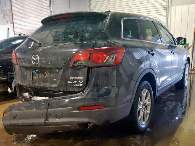 JM3TB3CA5D0423473 - 2013 MAZDA CX-9 TOURI BLACK photo 4