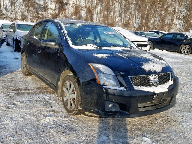 3N1AB6AP9CL697823 - 2012 NISSAN SENTRA 2.0 BLACK photo 1