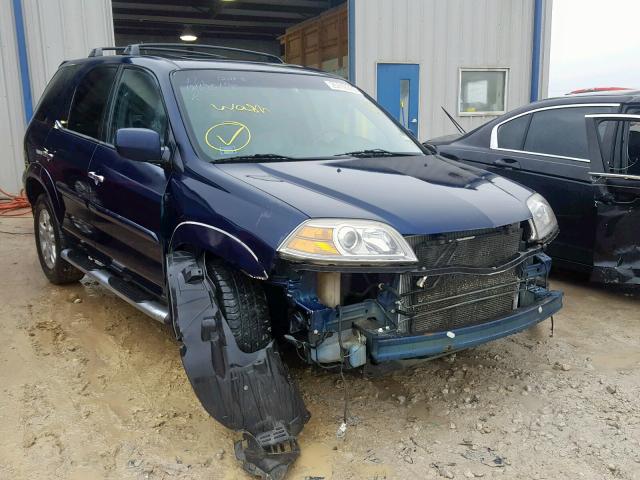 2HNYD18904H529010 - 2004 ACURA MDX TOURIN BLUE photo 1