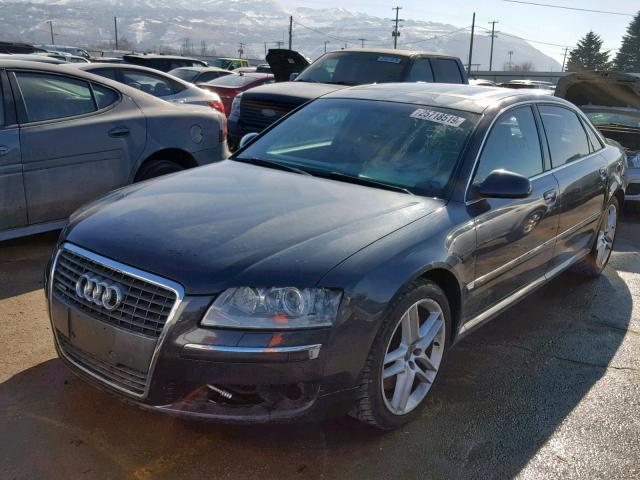 WAUMV44E47N019497 - 2007 AUDI A8 L QUATT CHARCOAL photo 2