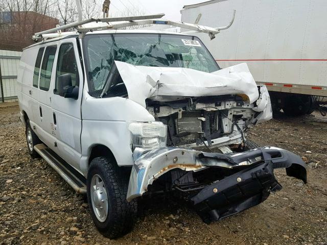 1FTNE2EW1BDA99665 - 2011 FORD ECONOLINE WHITE photo 1