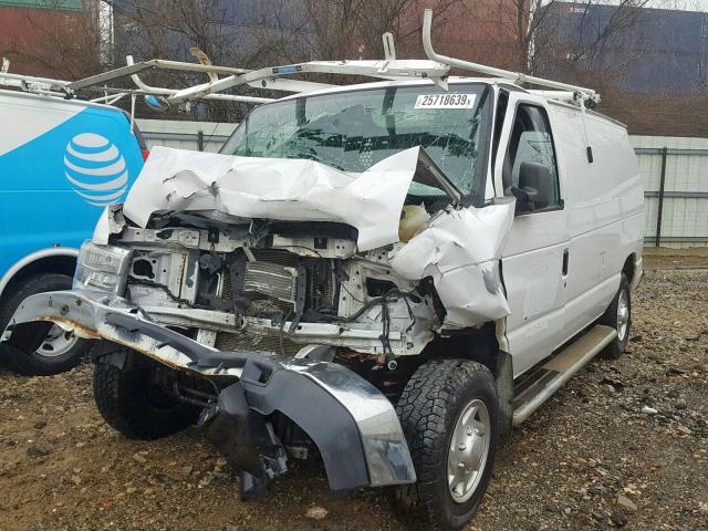 1FTNE2EW1BDA99665 - 2011 FORD ECONOLINE WHITE photo 2