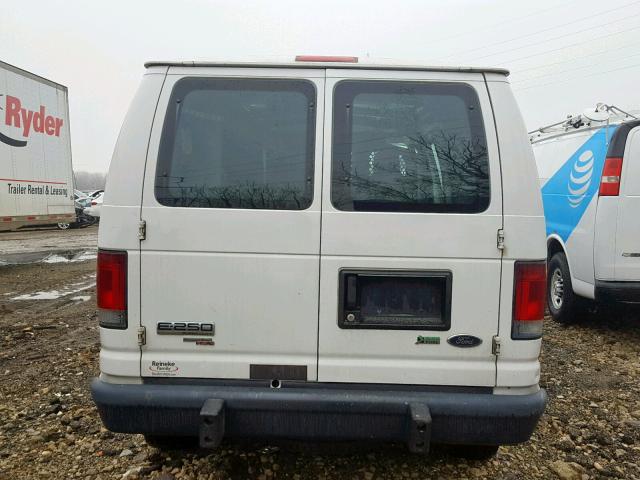 1FTNE2EW1BDA99665 - 2011 FORD ECONOLINE WHITE photo 6