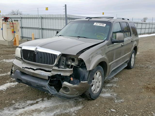 5LMEU68H64ZJ44346 - 2004 LINCOLN AVIATOR 灰色 照片 2