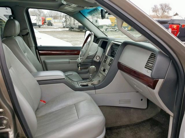 5LMEU68H64ZJ44346 - 2004 LINCOLN AVIATOR 灰色 照片 5