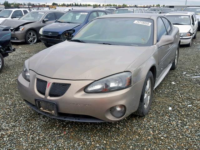 2G2WP552671202504 - 2007 PONTIAC GRAND PRIX GOLD photo 2