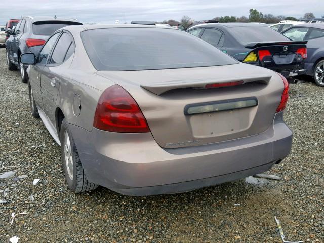 2G2WP552671202504 - 2007 PONTIAC GRAND PRIX GOLD photo 3