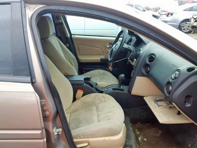 2G2WP552671202504 - 2007 PONTIAC GRAND PRIX GOLD photo 5