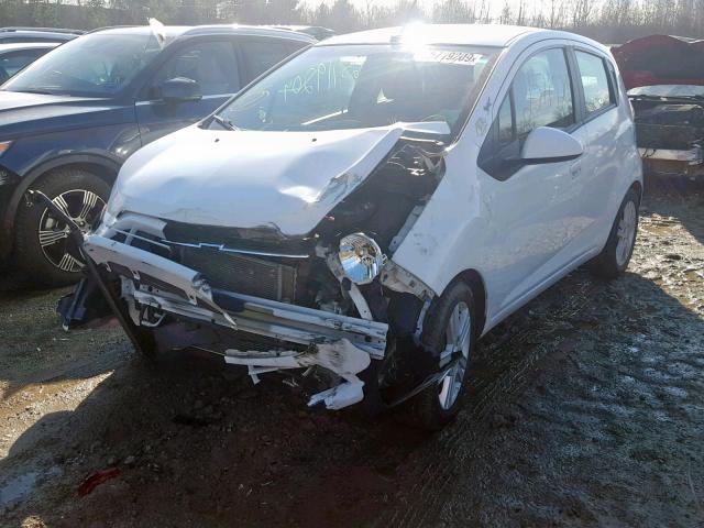 KL8CA6S93DC508808 - 2013 CHEVROLET SPARK LS WHITE photo 2