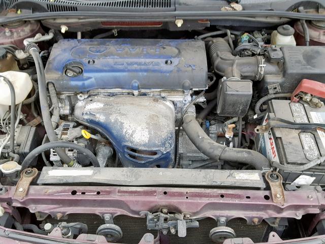 JTKDE167560080832 - 2006 TOYOTA SCION TC იასამნისფერი ფოტო 7