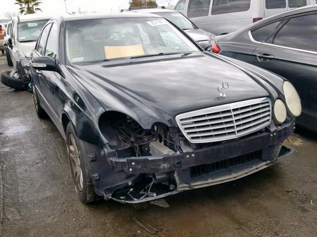 WDBUF65J84A510597 - 2004 MERCEDES-BENZ E 320 BLACK photo 1