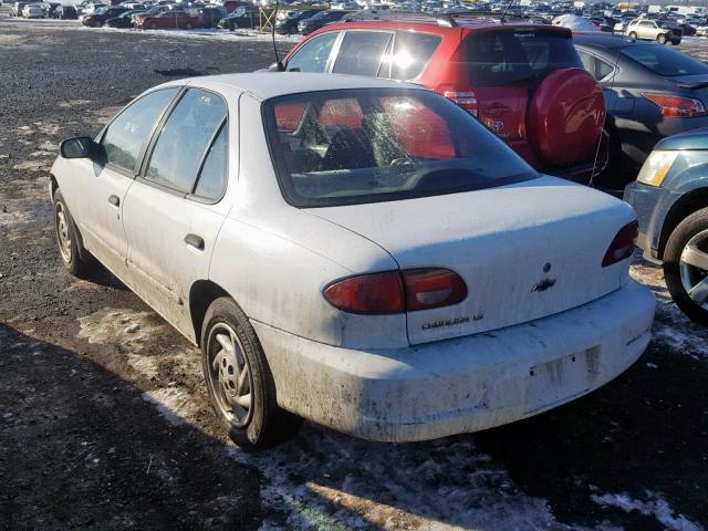 1G1JF52T517311528 - 2001 CHEVROLET CAVALIER L WHITE photo 3