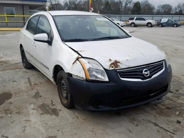 3N1AB6AP3BL607368 - 2011 NISSAN SENTRA 2.0 WHITE photo 1