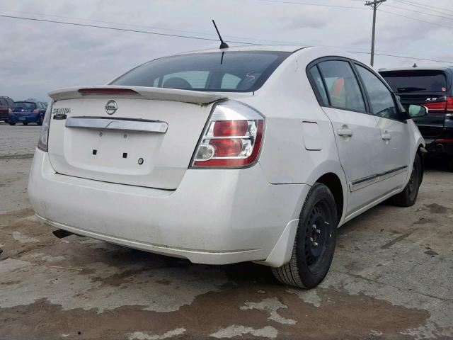 3N1AB6AP3BL607368 - 2011 NISSAN SENTRA 2.0 WHITE photo 4