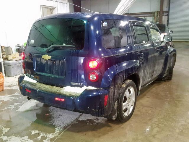 3GNCA23B79S545323 - 2009 CHEVROLET HHR LT BLUE photo 4