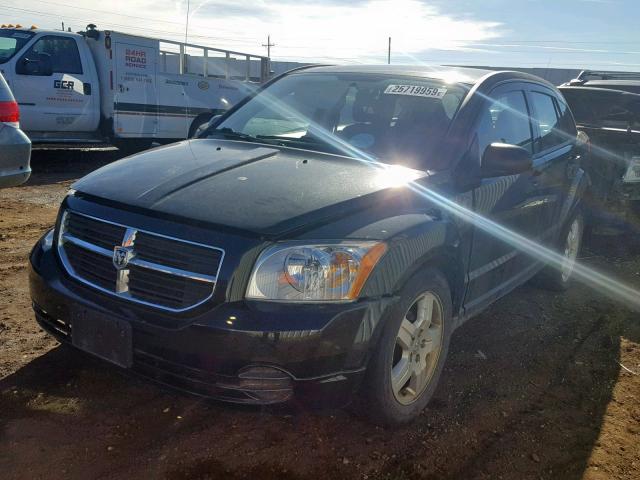 1B3HB48B18D605354 - 2008 DODGE CALIBER SX BLACK photo 2