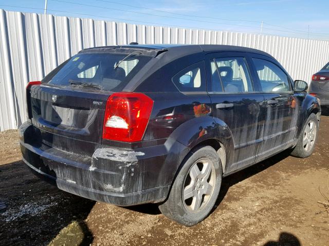 1B3HB48B18D605354 - 2008 DODGE CALIBER SX BLACK photo 4