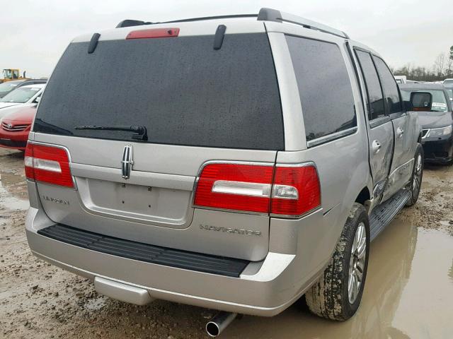 5LMFU27597LJ19338 - 2007 LINCOLN NAVIGATOR Argent photo 4