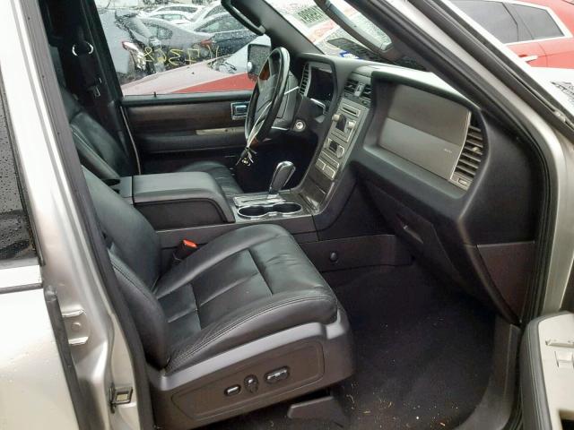 5LMFU27597LJ19338 - 2007 LINCOLN NAVIGATOR Argent photo 5