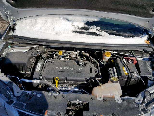 1G1JB5SH1J4123744 - 2018 CHEVROLET SONIC LS SILVER photo 7