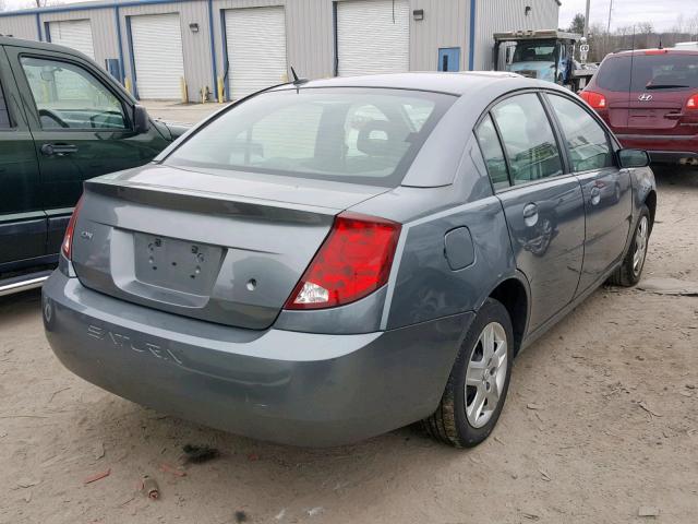 1G8AJ55F97Z172636 - 2007 SATURN ION LEVEL GRAY photo 4