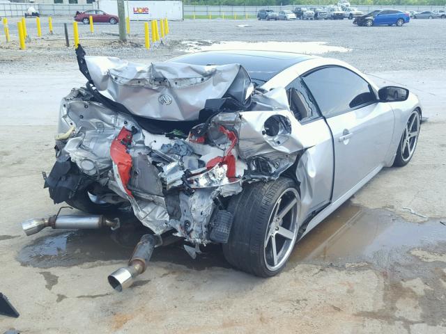 JN1CV6EK2BM210660 - 2011 INFINITI G37 BASE SILVER photo 4